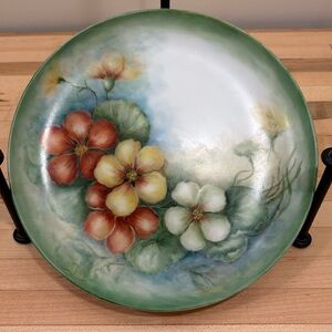 Vintage Hand Painted Plate
